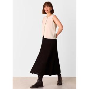 Whistles Oatmeal Lucy Button Front Knit Tank